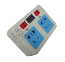 Xinying XY-911 one turn two socket with switch switch Plug 1 point 2 converter plug one drag two