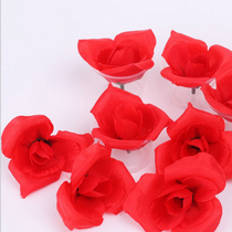 Candle romantic proposal package simulation rose flower wedding high simulation flower rose fabric rose wedding room layout