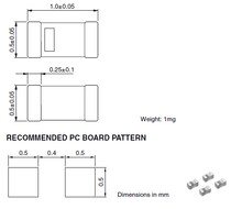 MLG1005S1N5BT000 0402 1 5NH Ultra-small SMD high frequency multi-laminated layer inductor