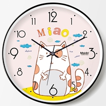 Medin living room bedroom European wall clock European silent clock simple creative round clock quartz clock J101