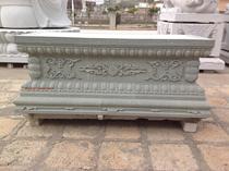 Processing of various art base stone sculpted tea set flower pots table and chairs marble base Quyang stone carvings