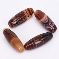 Natural wrapping agate le zi spacer bead bei yun loose beads decorative pearl on top of an official cap diy stars Bodhi man playing beads accessories