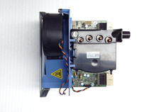 Original disassembly DELL T7500 workstation CPU memory expansion board CPU module with fan heat sink