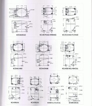 Original Imported EMERSON Compressor KCM519CAL 3HP Qiran Piston Compressor R404