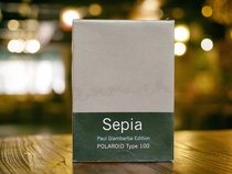 Polaroid original brown tear-pull photo paper polaroid sepia October 2009 limited edition