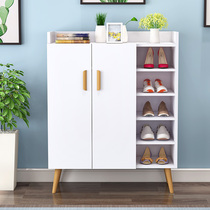 Shoe cabinet simple economical space-saving household simple modern door hall cabinet door small shoe cabinet balcony cabinet locker
