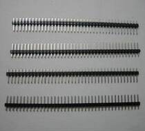 Single row pin 1*40p * 11mm 2 54 row pin pin 200 all copper pin gold-plated straight pin curved pin