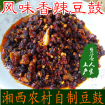Traditional homemade soy sauce spicy bean drum spicy bean drum spicy bean drum sauce bean drum chili sauce steamed fish