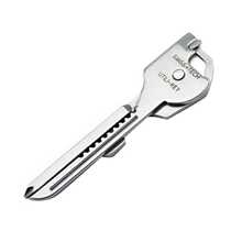 6 in one folding mini knife outdoor multifunctional keychain Tool Swiss multifunctional tool