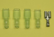 4 8mm insulated sheath transparent silicone soft sheath for wiring inserts pins and springs