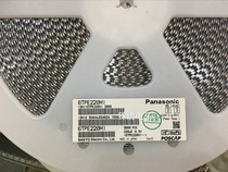 Tantalum capacitors Panasonic 2R5TPE220MF 2 5V 220UF D-type