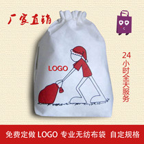 Non-woven bag custom-made pocket backpack bag custom outdoor backpack bag student bag storage bag printing logo