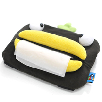 PLUMO Pilom car sun visor tissue box cute cute car paper hanging car tissue bag decoration Hey