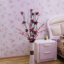 Leaf vein dried flower living room ground fake flower simulation dry flower arrangement dried flower Flower big peony home