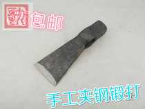 Jiu Ge wood tools old blacksmith hand forged firewood axe double-edged axe chop axe mountain war