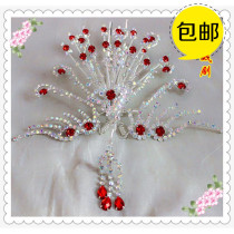 Drama headdress Zhengfeng Peking Opera Opera head face Feng Tsing Yi Huadan colorful head face Zhengfeng Yue opera ancient costume big Phoenix