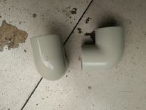 PPH plastic pipe fittings PP hot-melt elbow PPH plastic elbow resistant to acid and acid resistance 50mm DN40 1 5 inch