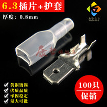  100 sets of 6 3 plug sheathed male head docking wire connectors Cold-pressed terminal blocks with plug springs