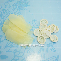 Soft pottery clay model making use of traceless finger cover protective gloves 10 sets of anti-fingerprint