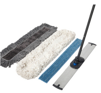 ICE Guobang 1 meter fine white high fiber dust push cover mixed velvet flat water drag pad 0 8 0 6 meters Yantai lobby