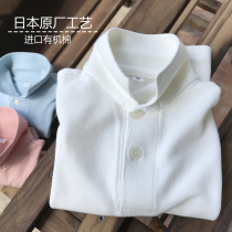 Jinkou horizontal machine process~Soft waxy Xinjiang cotton Japanese best product style boy baby long-sleeved POLO shirt T-shirt