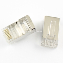 50 Pcs RJ45 8P8C Shielded Modular Plug Cat5 LAN Connector