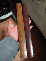 A pair of silver star bamboo ruler pair in the Republic of China