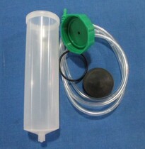 Glue dispenser black transparent syringe dispensing syringe dispenser accessories filled with glue syringe 300CC