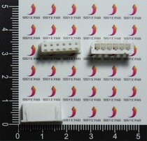 Plastic shell XH2 54-6P plug spacing 2 54MM plug-in connector white (10)
