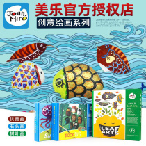 Childrens painting set Stone painting leaf painting shell painting set Creative painting DIY gift Safe and non-toxic