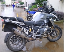 Flame motorcycle modification BMW1200GS BMW R1200GS waterbird Scorpio exhaust pipe 13-16 years