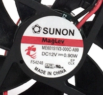 New SUNON ME60151V3-000C-A99 12v 6CM 6015 magnetic levitation chassis fan