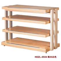 Yinyue Huidian FE HDZL-8504 Maple color solid wood audio rack Audio rack Power amplifier rack equipment rack