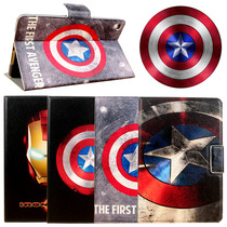 Captain America Apple iPad mini4 Case Superman Mini 4 Holder Dormant Iron Man Bracket Shell Tide