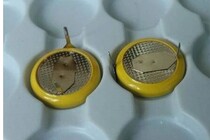 CR1225 welding foot button battery horizontal welding foot 3V battery 1225 button battery foot distance 11MM