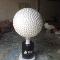 Glass fiber reinforced plastic golf Sculpture Square Park golf ornaments outdoor landscape sculpture