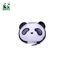 Panda house big face Doodle shopping bag Anime peripheral folding bag Cartoon Panda head handbag storage and portable