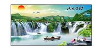 Water Wealth creation landscape painting decorative painting painting core