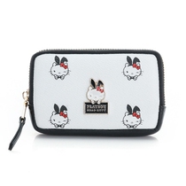 Playboy x Hello kitty Coin Pouch - Charm Black
