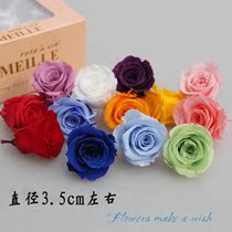 Imported Eternal Flower Flower Flower VERMEILLE 9 sets diameter 3 5cm rose loss special clearance