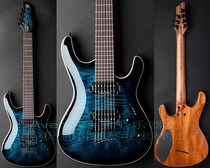 Mayoness SETIUS GTM 7 string guitar is fully customized by hand