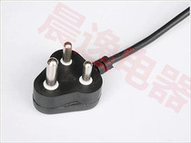 Large South African Pindi Tail Power Cord 3 * 1 Squared * 1 5 m Three Cylindrical Pint Finish Inserts South Africa Plug Line