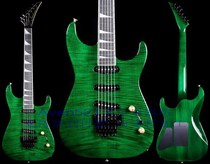 Customized Jacksons SL-V Soloist 3SC Transparent Green electric guitar