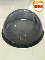Customized new brown acrylic semi-plexiglass cover dust cover semi-circular black translucent dome cover