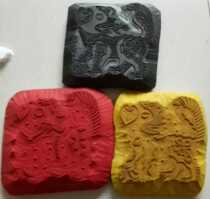 Woodblock New Year pictures engraving custom-made twelve zodiac dog teaching mold set with printing tools 2600 yuan