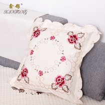 Car pillow cushion Sofa cushion Bedroom headboard European pastoral cute pillow style