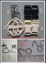 Car cushion fixing accessories Plum blossom buckle thickened mother and child buckle elastic band Plastic hook Iron hook special offer