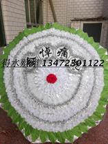 Water Funeral Supplies Batch to release Flower Circle manufacturer Direct sale Two-meter handbag pure white Lotus Flower Circle