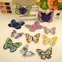 162 Embroidered Lace Butterfly Cloth Clothes Patch Fabric T-Shirt Skirt Applique Denim Patching Pants Sticker Applique Decal