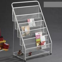 Boutique office promotion vertical sales office display rack floor-to-ceiling newspaper rack exhibition stand wall-mounted leaflet